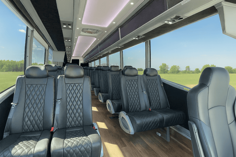 coach bus in Montebello