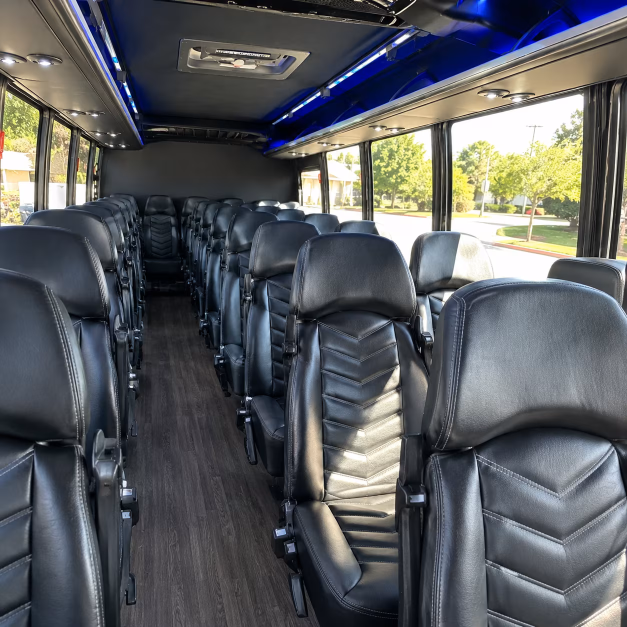 does the day of the week or the date change what a bus rental costs in montebello
