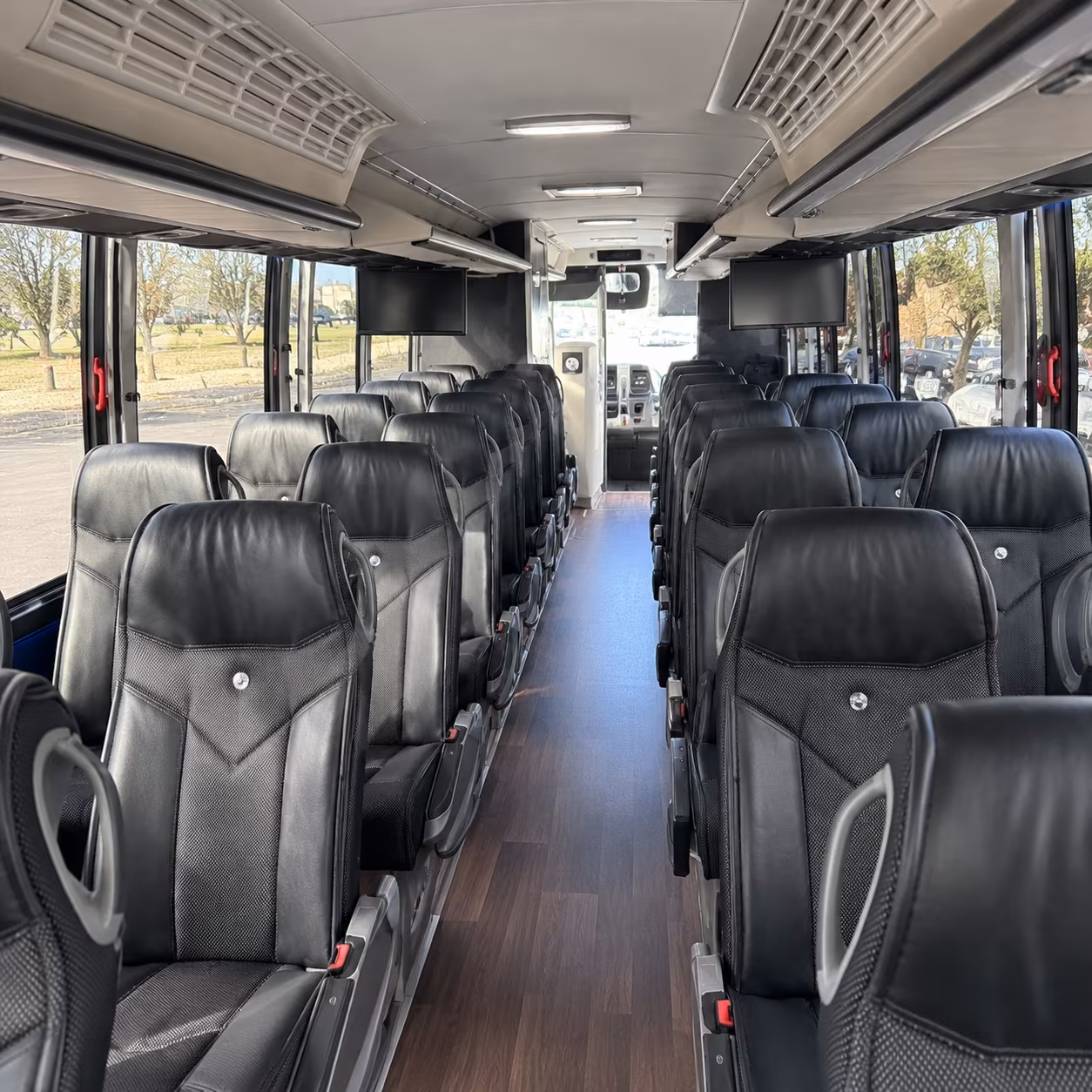 government employee commuter shuttles between montebello and los angeles
