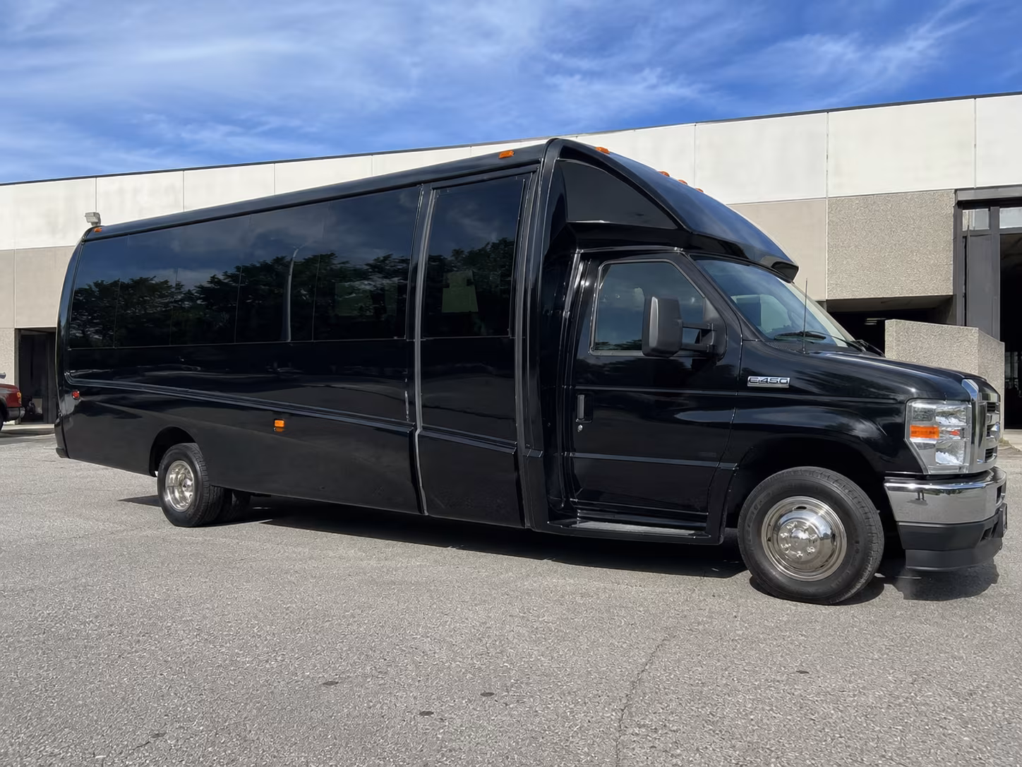 minibus rentals for montebello prom groups heading to dinner first