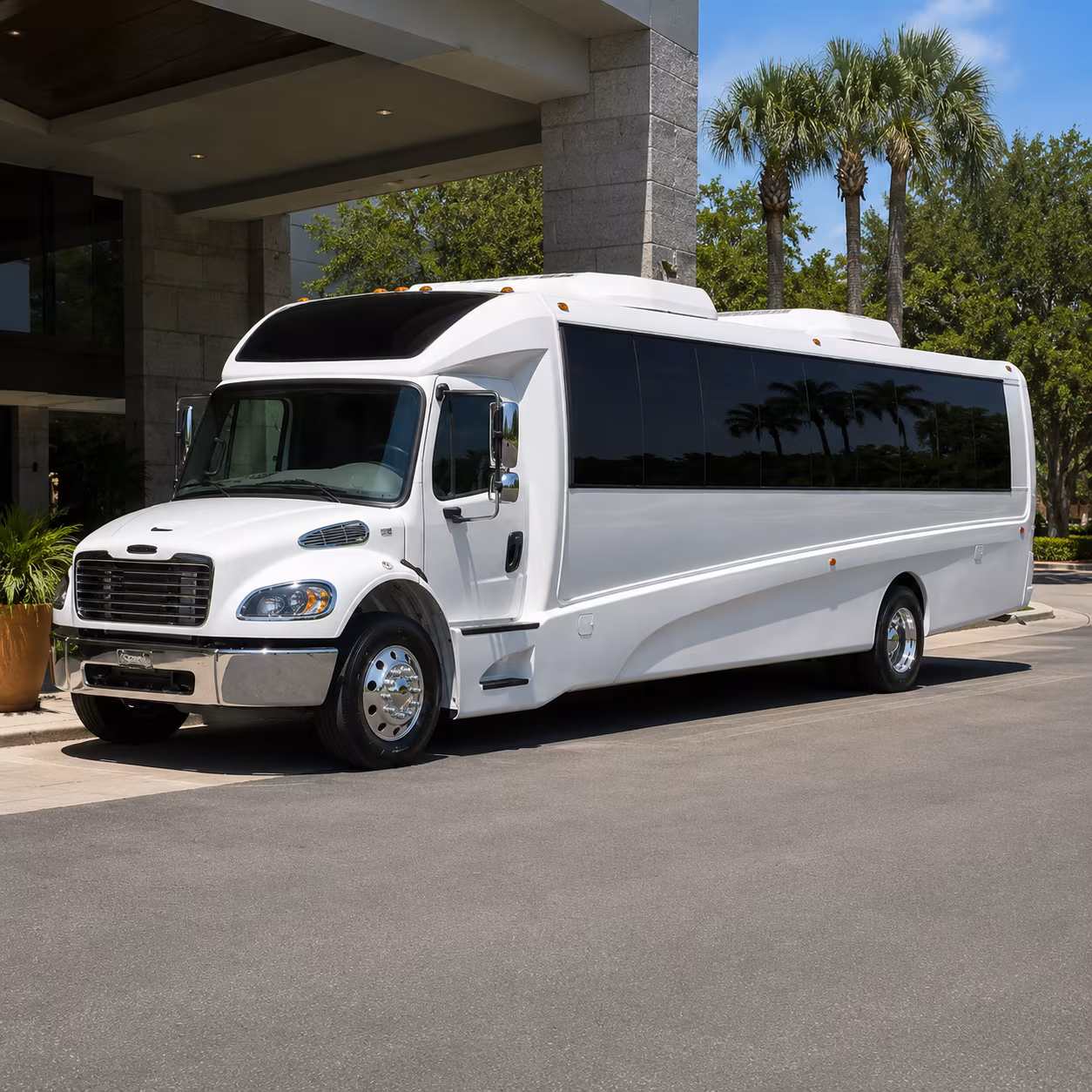 montebello 28 passenger minibus