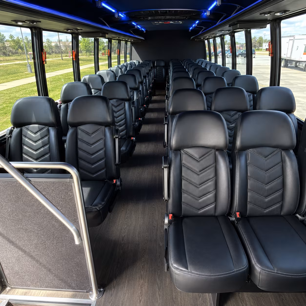montebello 30 passenger minibus inside