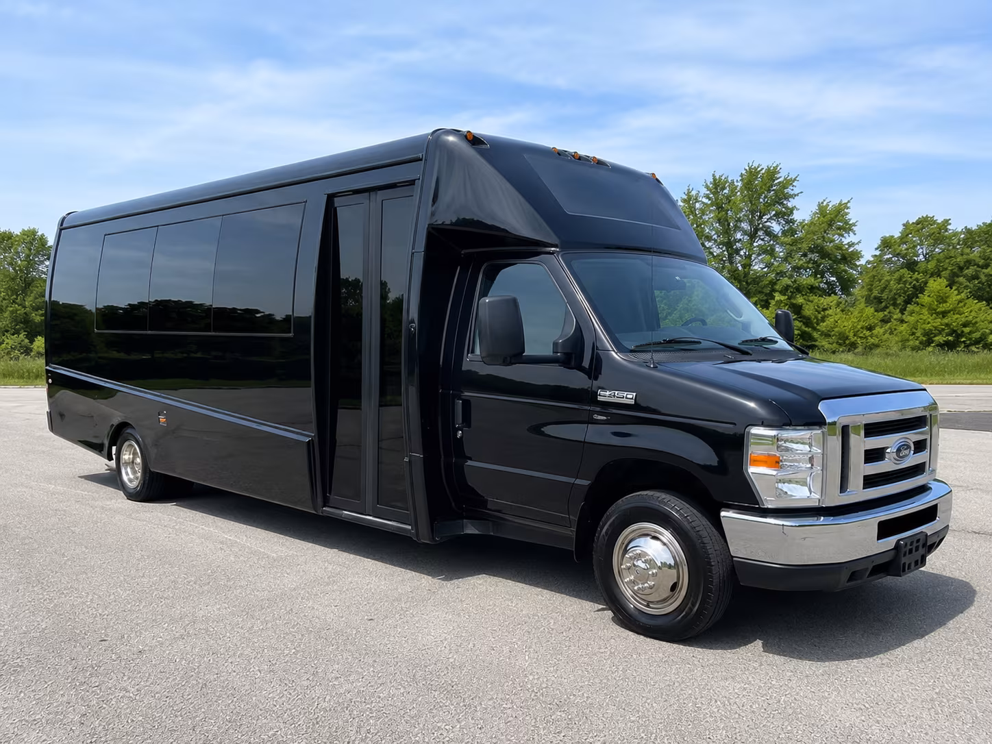 montebello religious group transportation onboard seating