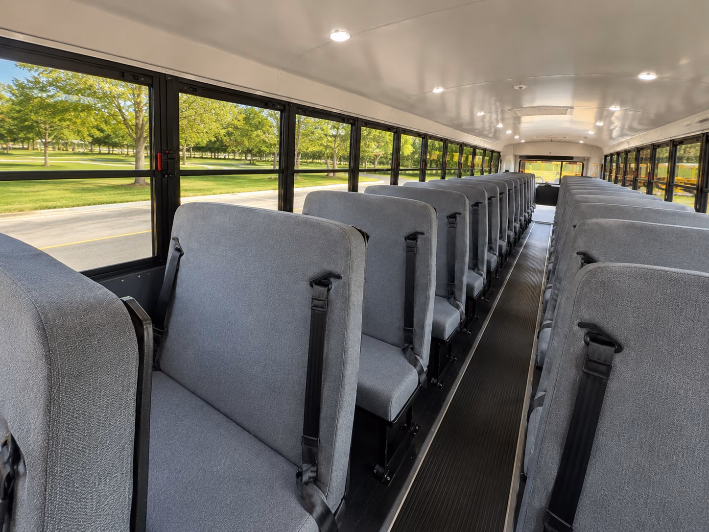 montebello school bus inside
