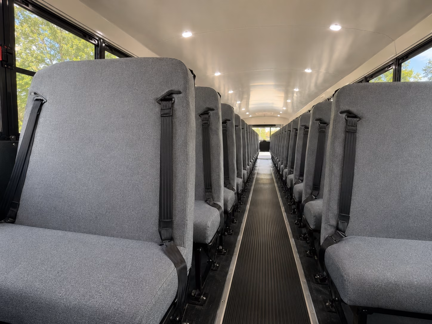 montebello school bus interior