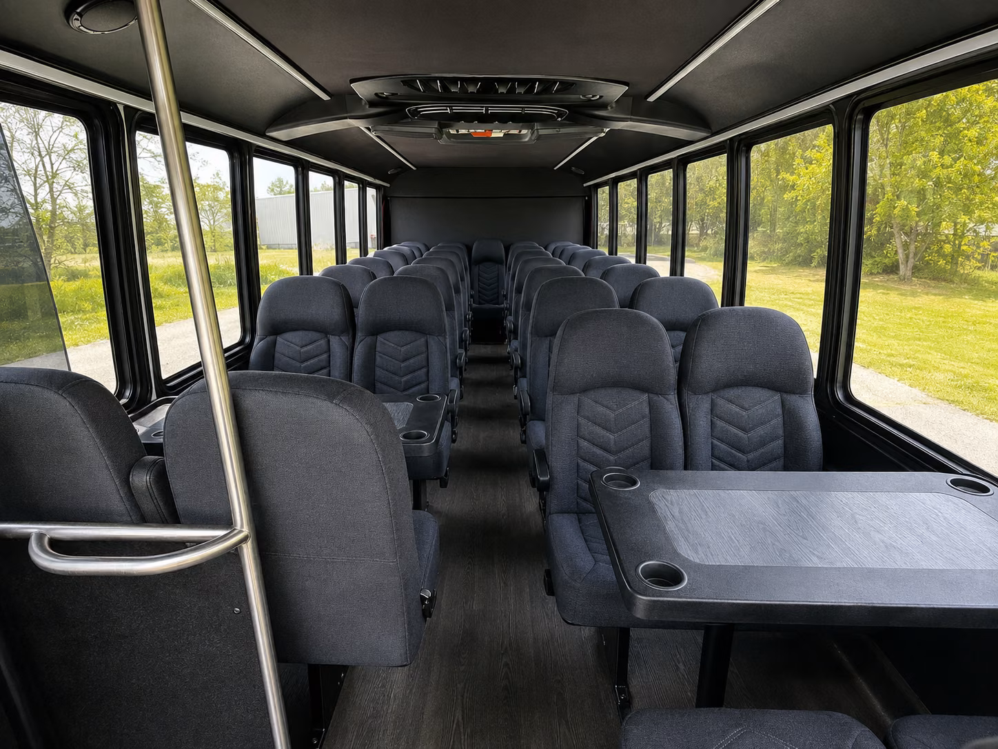shuttle buses for wedding guests between montebello hotels and ceremony venues