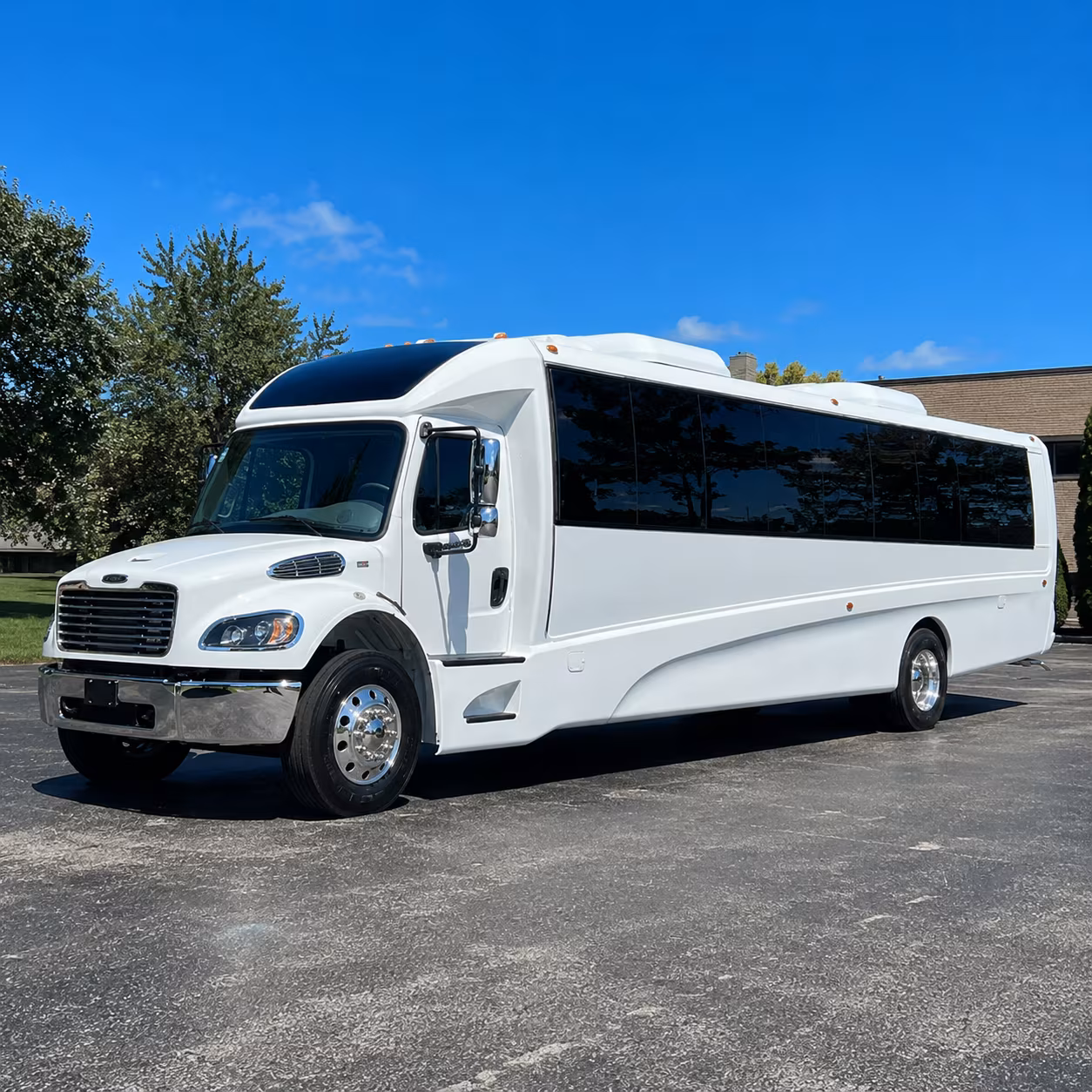 shuttle buses for weekly worship services in montebello