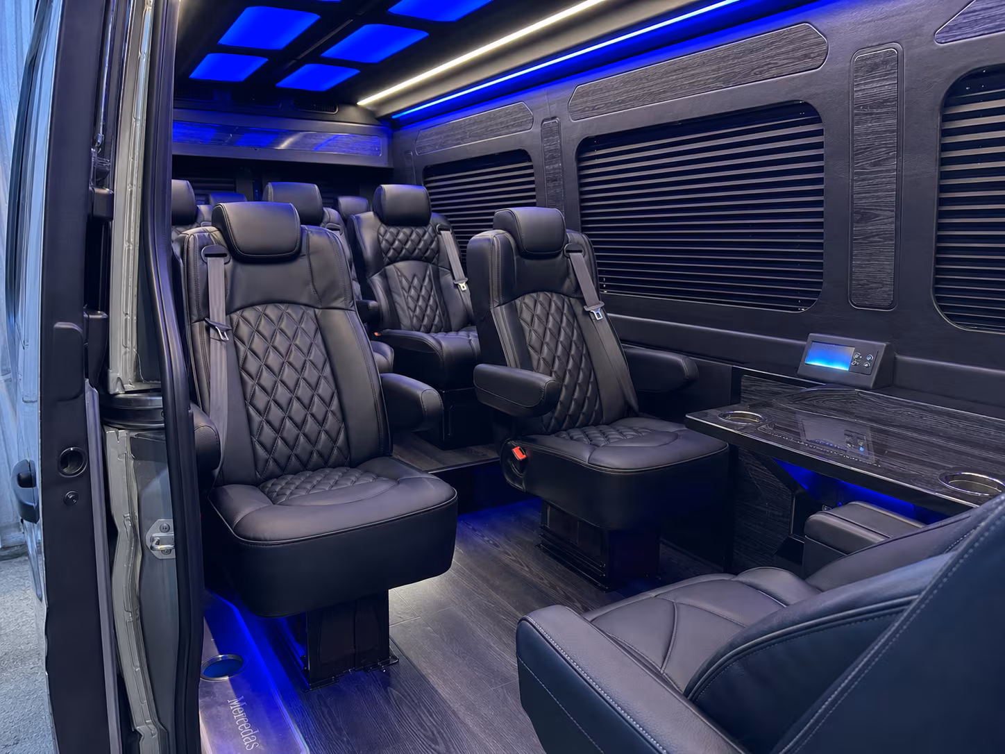 sprinter van transportation for groups and events across montebello